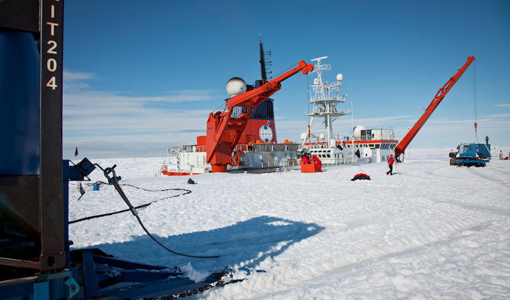 Die Polarstern des Alfred-Wegener-Instituts (AWI) ist das Arbeitspferd in der Polarforschung. Seine