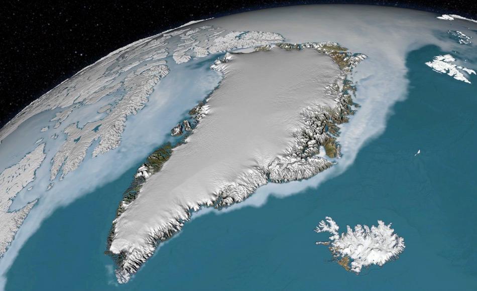 Dank der Satellitenbilder und der jÃ¤hrlichen ICEBridge-Mission der NASA konnten Forscher genaue Modelle des Eispanzers erstellen und vor allem die verschiedenen Schichten aufzeigen, die in den letzten Jahrtausenden abgelagert worden waren. Bild: NASA